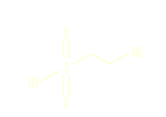 Estrutura molecular da Taurina